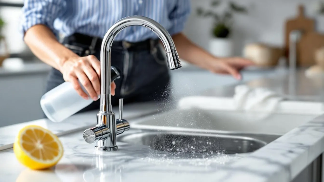 De loodgieterstruc: hoe je kalkaanslag op kranen moeiteloos verwijdert met puur citroenzuur
