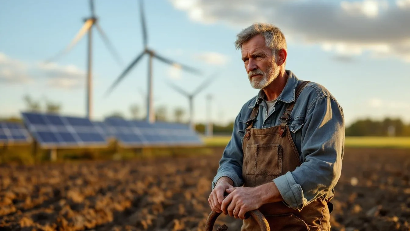 Een boer onthult: de schaduwzijde van groene energie op het traditionele platteland