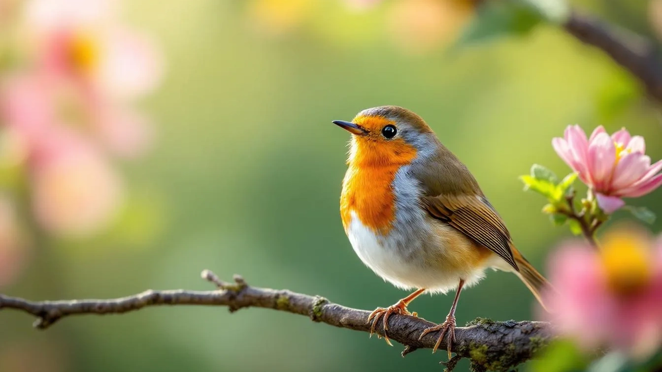 Een roodborstje in de tuin is geen toeval: de fascinerende reden waarom ze je gezelschap opzoeken