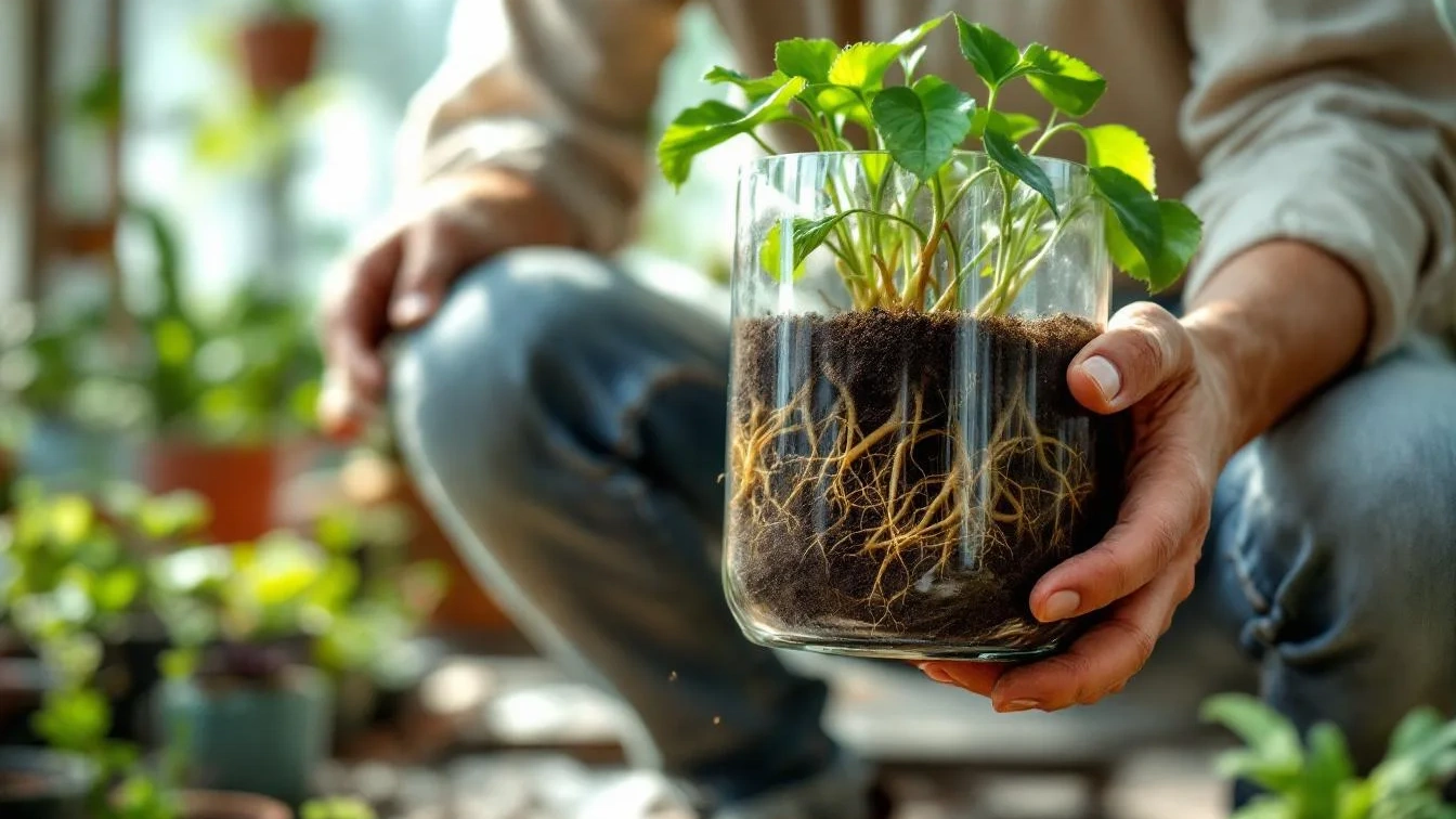 Ik controleerde mijn planten dagelijks: dit is wat er na 30 dagen met de wortels gebeurde