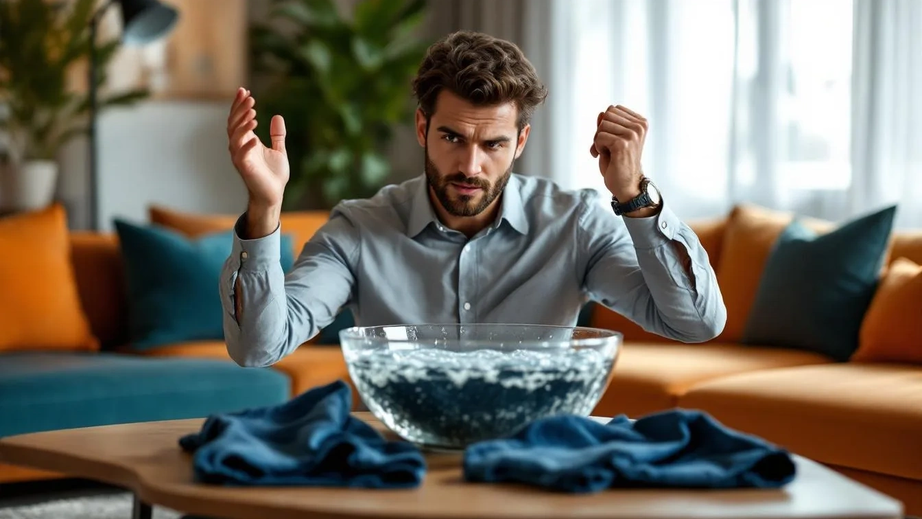 Ik liet mijn nieuwe spijkerbroek een nacht weken: de simpele truc tegen kleurvlekken op meubels