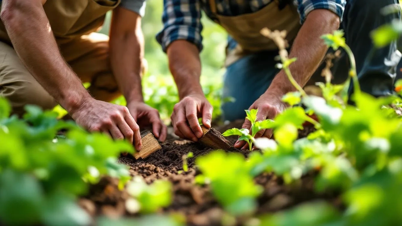 Tuiniers onthullen: waarom hout begraven onder de grond je moestuin compleet kan transformeren